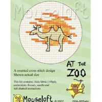 1x Mouseloft At the Zoo Design Mini Cross Stitch Kit- Choose Your Design