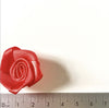 20x Handmade 20mm Satin Rose Flower Appliqué Sewing Craft