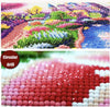 1x 5D Full Drill Landscape Resin Diamond Art Dots Embroidery Painting Art Kit