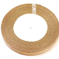 25 Yards (1x Roll) 12mm Sheer Organza Polyester Ribbon Trim