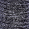 5x Yards 10mm Glitter Sparkly Velvety Polyester Ribbon - Pick Your Colour