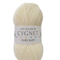 Cygnet Pure Baby DK Anti Pilling 100g Yarn for Crochet and Knitting