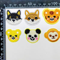 Multi Pcs Cute Animals Theme Sew-On Iron-On Embroidered Applique Patches