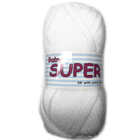 1x Baby Super Soft  DK 100g Crochet and Knitting Yarn