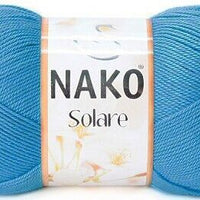 1x Nako Solare 100% Cotton Crochet, Knitting Yarn 100g