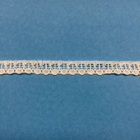 10x Yards 9-12mm Polyester Lace Choose from White, Off White or Beige