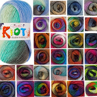 1x King Cole Riot DK 70% Acrylic 30% Wool 100g Crochet and Knitting Yarn