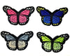 Multi Pcs Butterfly Theme Sew-On Iron-On Embroidered Applique Patches