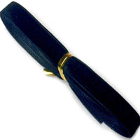 2x Yards Single Faced 16mm Velvet Ribbon Trim  - Choose your Colour