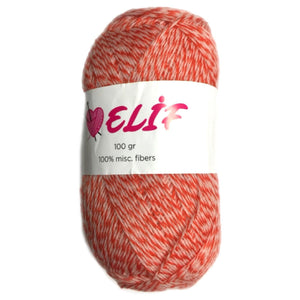 1x Elif Print 100% Acrylic Fine 100g Crochet and Knitting Yarn