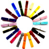 2x Yards Single Faced 16mm Velvet Ribbon Trim  - Choose your Colour