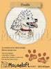 1x Mouseloft Paw Prints Dogs & Puppies Mini Cross Stitch Kit