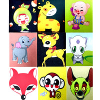 3 pcs Cute Cartoon Theme Sew-On Iron-On Applique Patches