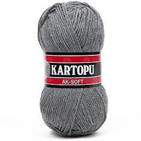 1x Kartopu AK Soft 100% Acrylic 100g Crochet and Knitting Yarn