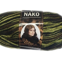 Nako Safari 100% Acrylic 100g Crochet and Knitting Yarn