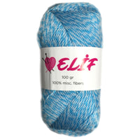 1x Elif Print 100% Acrylic Fine 100g DK Crochet and Knitting Yarn