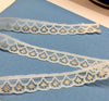 8x Yards 11mm/15mm/16mm Scalloped Flower Polyester Lace - Pick Your Colour