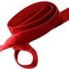 2x Yards Velvet Woven Ribbon Trim  - Choose your Size and Colour