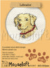 1x Mouseloft Paw Prints Dogs & Puppies Mini Cross Stitch Kit