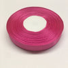 1x Roll 24yds 12mm Satin Single Sided Ribbon - Pick Your Colour