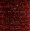 5x Yards 10mm Glitter Sparkly Velvety Polyester Ribbon - Pick Your Colour