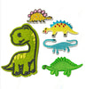 Multi pcs Dinosaur Theme Sew-On Iron-On Embroidered Applique Patches