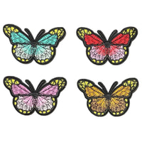 Multi Pcs Butterfly Theme Sew-On Iron-On Embroidered Applique Patches