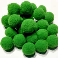 25x Large 20mm Pom Poms - Pick Your Colour