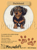 1x Mouseloft Paw Prints Dogs & Puppies Mini Cross Stitch Kit