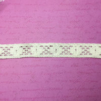 2x Meters 32mm/35mm Crochet Like Cotton Lace Trim - Red or Beige