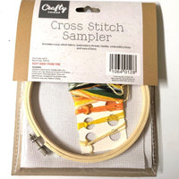 1x Cross Stitch Kit 8x10 inch with 16cm Embroidery Hoop