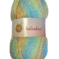 1x AB Salsabeel 100% Premium Acrylic 50g Crochet and Knitting Yarn