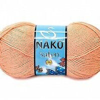 1x Nako Saten Crochet, Knitting Yarn 100g