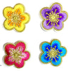 Multi Pcs Flower Theme Sew-On Iron-On Embroidered Applique Patches