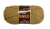 1x Nako Super Inci Ottoman 70% Premium Acrylic 25% Wool 5% Metallic Polyester