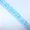 2x Yards Bright Coloured 40mm Wide Scalloped Polyester Floral Lace Trim