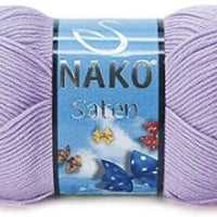 1x Nako Saten Crochet, Knitting Yarn 100g