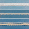 10x Yards 9-12mm Polyester Lace Choose from White, Off White or Beige