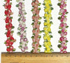 1x Half Yard 15mm Embroidered Rose Flower Lace Trim - Pick your Colour