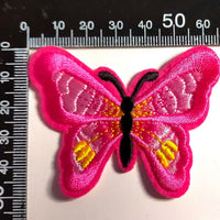 Multi Pcs Butterfly Theme Sew-On Iron-On Embroidered Applique Patches