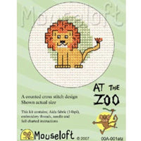 1x Mouseloft At the Zoo Design Mini Cross Stitch Kit- Choose Your Design