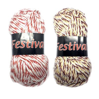 1x Festival 100g 100% Acrylic Chunky Crochet and Knitting Yarn