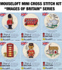 1x Mouseloft Images of Britain Mini Cross Stitch Kit- Choose Your Design