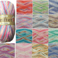 1x King Cole Drifter For Baby Mix Fibre DK Crochet and Knitting Yarn 100g