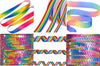 Colourful Rainbow Sequin Ribbon Lace & Sequin Mix Trim - Choose Your Trim