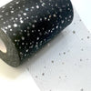 3x Yards 150mm Sequin Star Moon & Star Ribbon Tulle Sparkling Mesh for Crafts