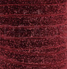 5x Yards 10mm Glitter Sparkly Velvety Polyester Ribbon - Pick Your Colour