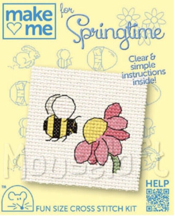 1x Mouseloft Springtime, Easter and By the Seaside Theme Mini Cross Stitch Kit