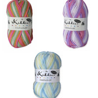 Cygnet Kiddie Couture DK Prints 100g Yarn for Crochet and Knitting