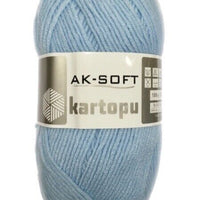 1x Kartopu AK Soft 100% Acrylic 100g Crochet and Knitting Yarn